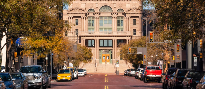Tarrant County Courthouse in Fort Worth Texas