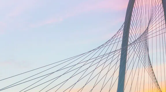Dallas, Bridge in morning light
