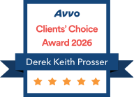 Avvo Client's Choice Award 2026 - David Keith Prosser
